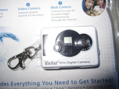 New Vivitar 3 in 1 Mini Digital Camera + Accessories  