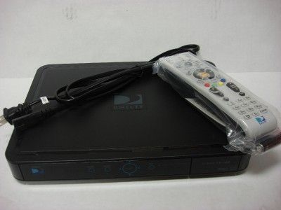 Directv H24 100 HD Satelite TV Receiver w/ Remote Power cord  