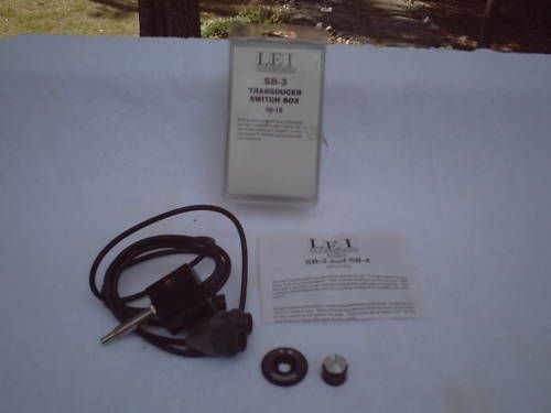 LOWRANCE & EAGLE SB 3 (46 18) TRANSDUCER SWITCH BOX  