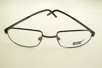 MONT BLANC 06 EYEGLASS FRAMES Demo lense Gunmetal  