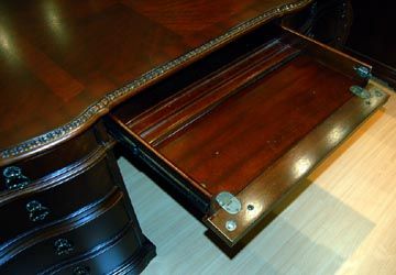 Mahogany Executive Office Desk  