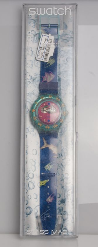 SWATCH WATCH HAPPY FISH SCUBA NEW TAGS 1991  