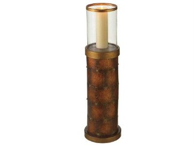 Casa Cristina Tuscan 32 Tall Floor Pillar Candleholder  