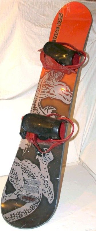 Used ESP Freeride 145 Snowboard 145 cm Large Bindings  