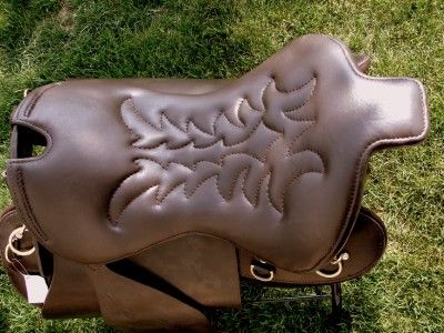 18 BROWN TROOPER ENDURANCE GAITED WESTERN SADDLE HORSE  