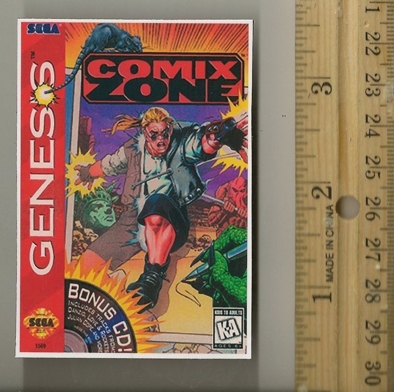 Comix Zone Sega Genesis Magnet  