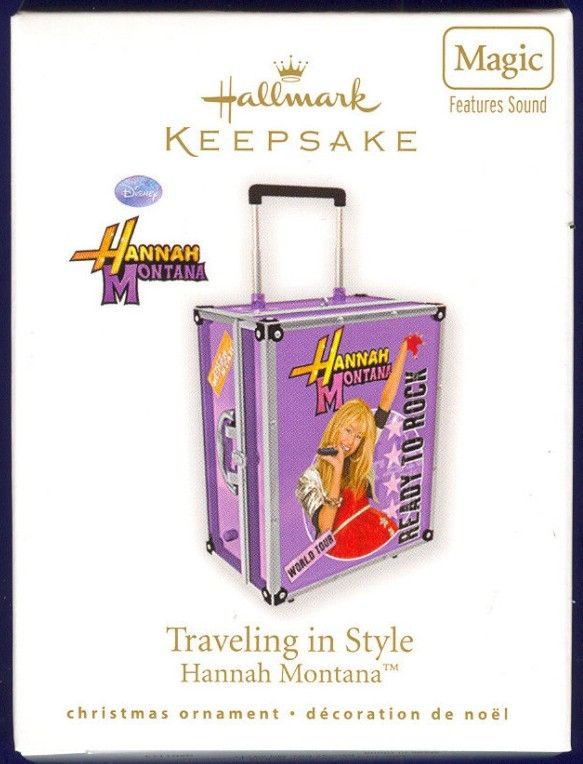 2010 Hallmark Traveling in Style Hannah Montana  