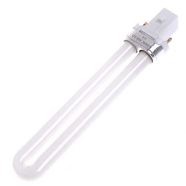 Nail Dryer 9W UV GEL Light Bulb Curing Lamp 110V / 220V  