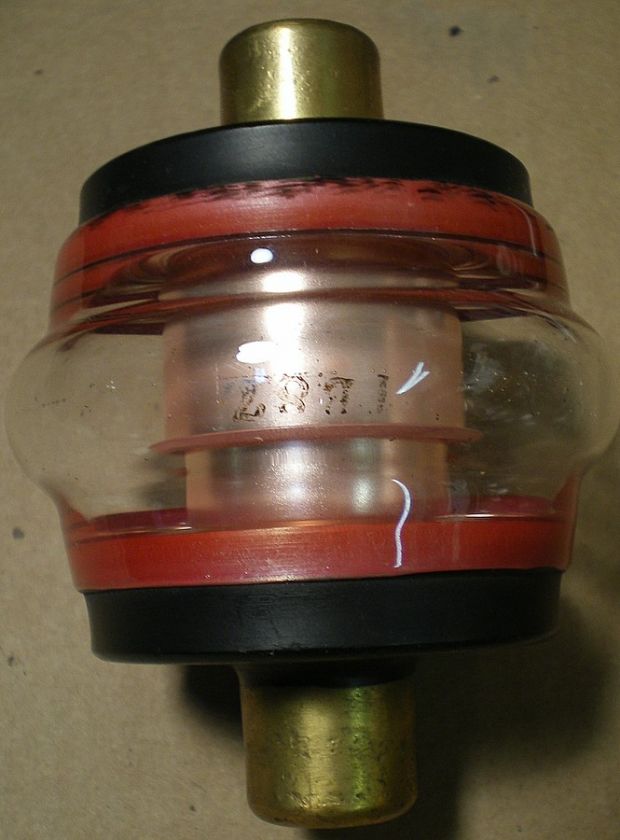 UNITED ELECTRIONICS VACUUM CAPACITOR 50PF 60KV 20AMP  