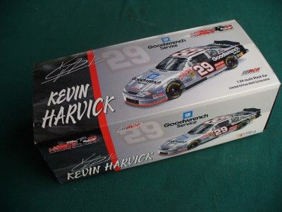 AUTOGRAPHED KEVIN HARVICK ACTION 1/24 DIE CAST GM COA  