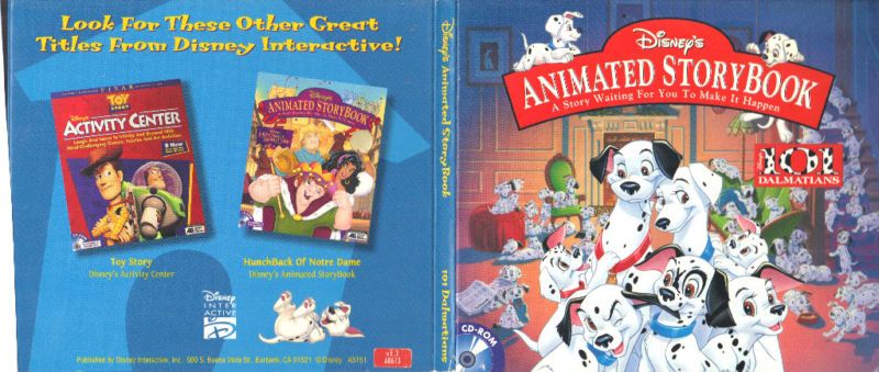101 Dalmatians; Disneys Animated Storybook PC/MAC Game on PopScreen