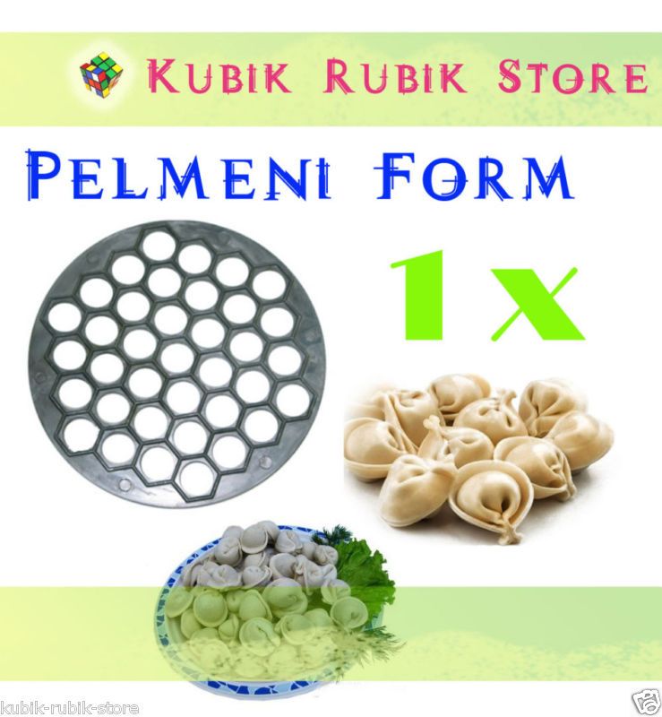 METAL MAKER PRESS FOR RAVIOLI PELMENI +RECIPE BRAND NEW  