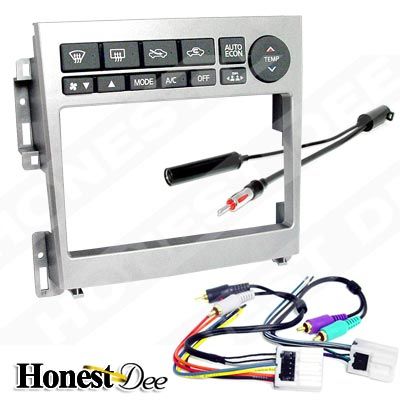 05 07 INFINITI G35 DBL DIN RADIO INSTALL KIT COMBO 7605  