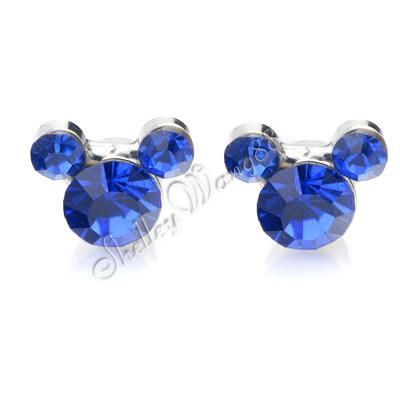 Mickey Mouse Shaped Onyx Blue