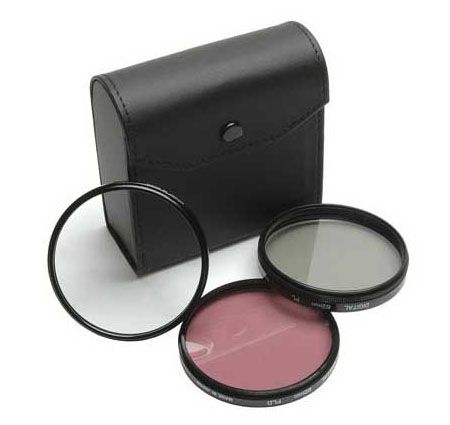 zeikos ze flk62 62mm multi coated 3 piece filter kit