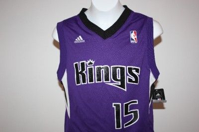    IRREGULAR DeMarcus COUSINS #15 KINGS YOUTH Small S Adidas Jersey BAL