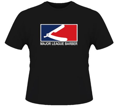 Major League Barber T Shirt  