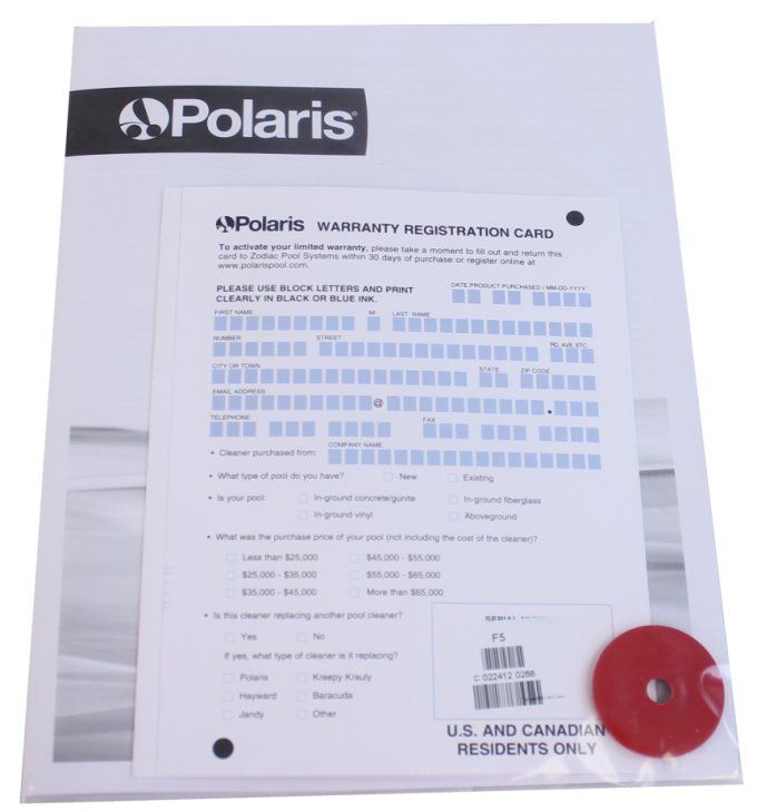 New POLARIS 280 InGround Swimming Pool Cleaner F5 + POLARIS PB4 60 