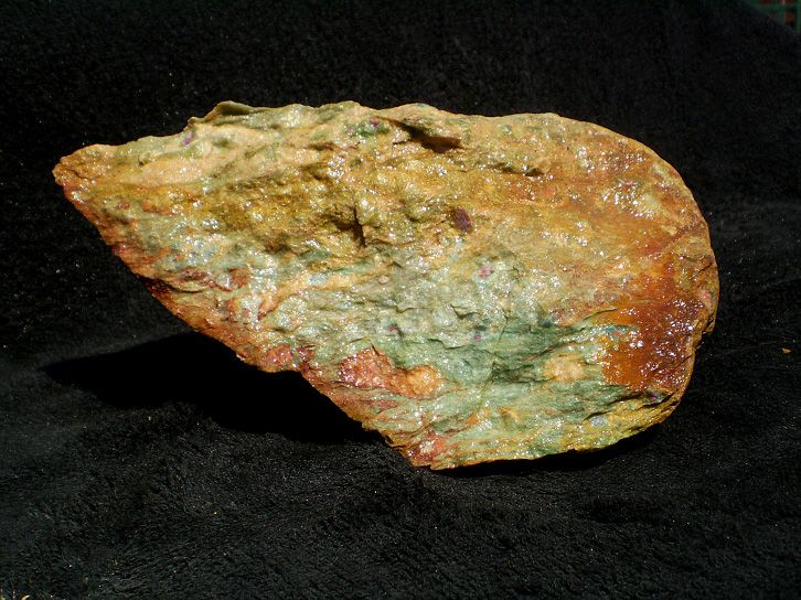 Ruby in Fuchsite Rough 7 Lbs Cab Slab Trim Saw Rough Rock  