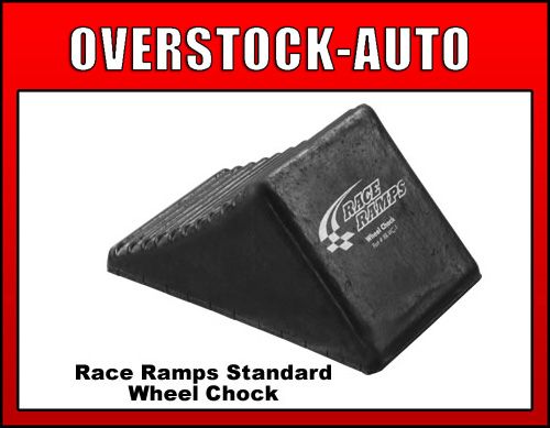 Race Ramps All Rubber Vehicle Wheel Chocks (QTY 4)  