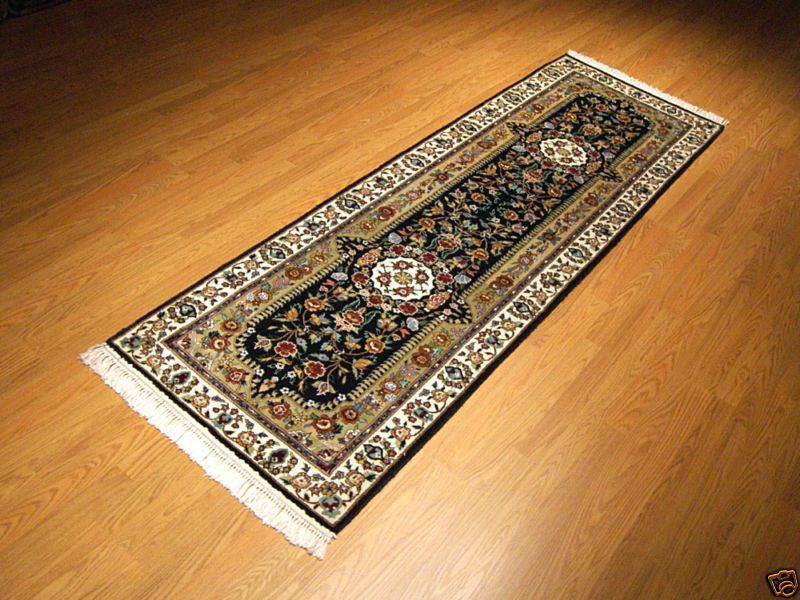 6x8 Beautiful Handmade Silk Persian Tabriz Runner Rug  