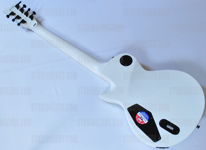   EC 407 7 Strings Electric Guitar in Snow White Satin. EC 407SWS  