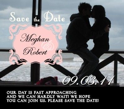 90 Save The Date MAGNETS Wedding Card Favor & ENVELOPE  