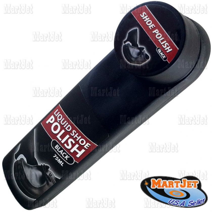 Shoe Boot Care Shining Liquid Polisher Buffing Brush Leather Polishing 