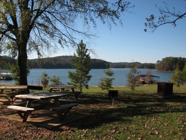 Picnic Area at Beach front down road from property