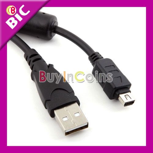 USB Cable 12P for Olympus CB USB5 FE SP Stylus Series  