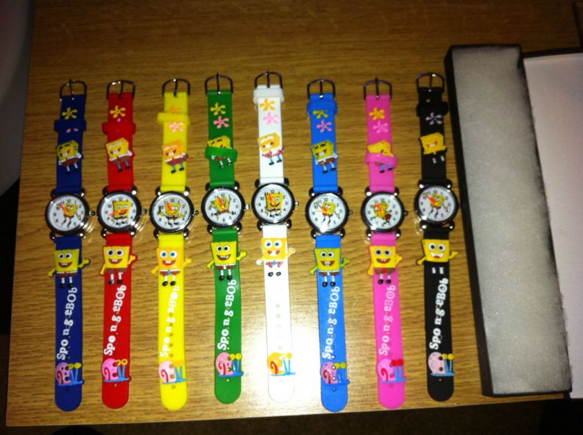 Spongebob Squarepants Watch New & Boxed Various colours  