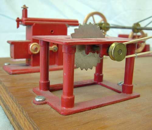 Vintage Jensen Steam Engine Mfg Co Model 100 Workshop Set Drill Press 