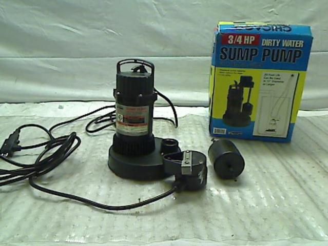 HP VERTICAL FLOAT SUMP PUMP FULLY SUBMERSIBLE TADD  