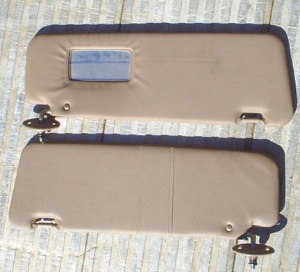 1992 93 94 95 Toyota 4Runner Light Brown Sun Visors Tan  