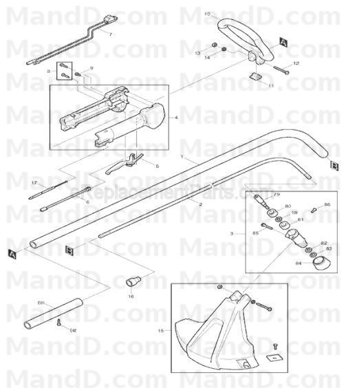 Makita Trimmer Flex Flexible Shaft 6161005031 RST250  