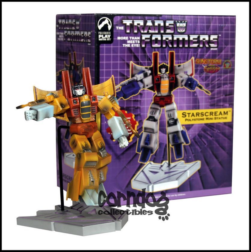 Transformers Palisades Toys Generation 1 Statue Sunstorm Previews 