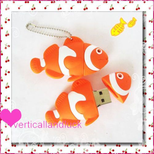 2GB Cute fish USB 2.0 Flash Memory Pen Drive UAN  