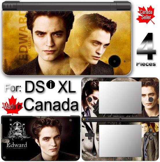 EDWARD TWILIGHT NEW MOON ECLIPSE SKIN COVER DSi XL LL 1  