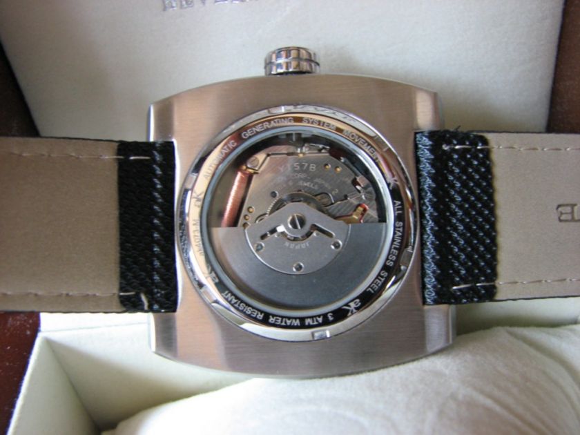 ADEE KAYE Automatic Quartz Date Watch Retail $690.00  