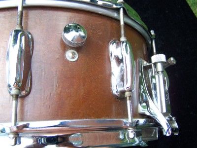   Mahogany/Maple 10 lug w/Super Stainer Vintage Snare Drum  