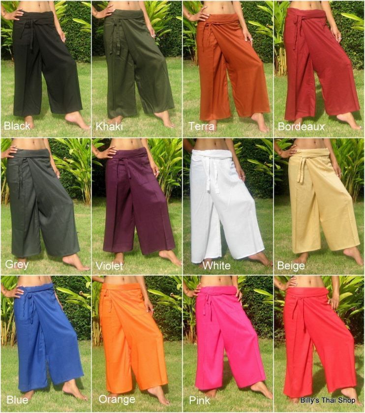   *Trouser*Wrap*Maternity*Massage*Yoga*Tai Chi*M   XXL* Rayon  